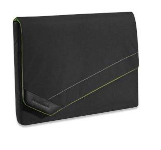 Brenthaven Black Green Notebook MacBook Laptop Sleeve Case Bag Cover 