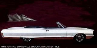 1966 Pontiac Bonneville Brougham Convertible Magnet