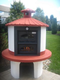 PIZZA OVEN WOOD BURNING BRICK OVEN PIZZA OUTDOOR AUTHENTIC ITALIAN 