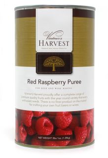 Vintners Harvest Red Raspberry Puree for Home Beer Wine Making 3lbs 