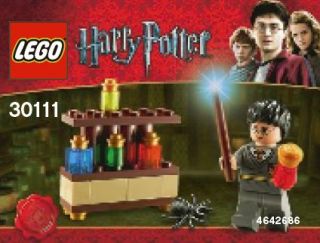 Lego Harry Potter 40028 Hogwarts Express Train 30111 Lab 30110 Trolley 