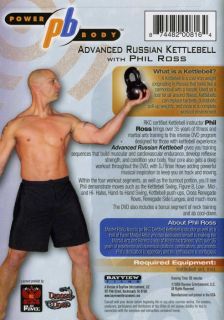 Phil Ross Advanced Russian Kettlebell Power Body DVD New SEALED 