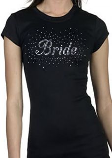 Bride Splash Wedding Rhinestone T Shirts and Tanks