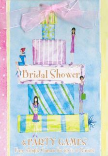 item 147011 wedding wishes bridal shower game book 6 party games 