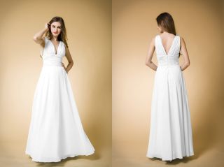   Grecian Style Formal Evening Bridal Party Dress Deb Gown Au Sz 6 20