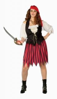 Buccaneer Bride Adult Plus Womens Costume Sexy XXL Pirate Theme Party 