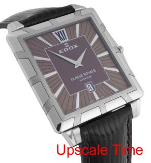 Edox Class Royale Ultra Slim Mens Luxury Watch 27029 3 BRIN