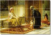 the first steps by frederick bridgman 24x36 inch ceramic tile mural 