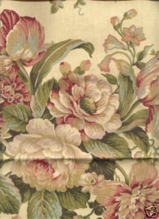 Bridgewater Antique Floral Quilted Throw Bedspread