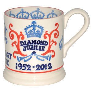 Emma Bridgewater 1 2 Pint Diamond Jubilee Mug New 1st