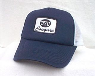 Brigham Young University Cougars Ball Cap Hat Trucker