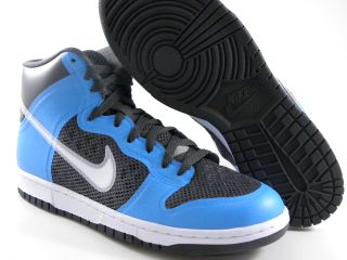 Nike Dunk High Hyperfuse Blue Gray White Top Sneakers Hyp Fashion Men 