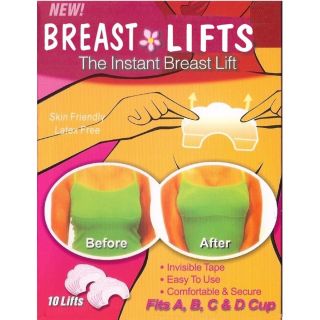 10pc Bare Bring Push It Up Lifts Breast Bust Shaper Bra Tape #FT2 Free 