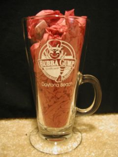 Bubba Gump Shrimp Company Daytona Beach Glass Mug