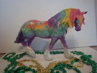 Cm Custom Breyer St Patricks Day Lucky Charm Wintersong Horse LSQ 