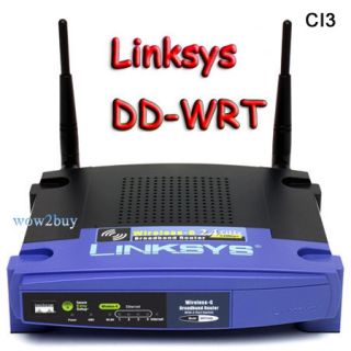 WRT54GL Linksys Wireless 54Mbps Router Broadband DD WRT