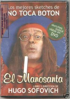DVD Alberto Olmedo El Manosanta SEALED No Toca Boton