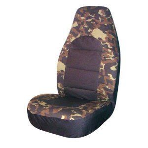    Camouflage Universal Set Truck Auto Bucket Seat Cover 2 Pack Camo