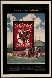 Bronco Billy 1980 Original U s One Sheet Movie Poster