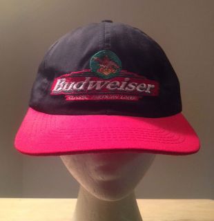 Budweiser Snapback Hat Vintage 1996 Baseball Cap Bud American Lager 