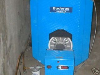 Buderus G115WS 4 Boiler s 120 Indirect Riello Burner