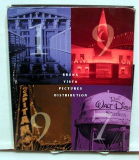 1997 Disney Buena Vista Press Kit 22 Stills 22 Slides