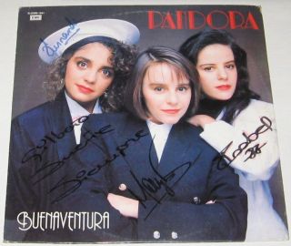 PANDORA   BUENAVENTURA   AUTOGRAPHED LP w/INSERT