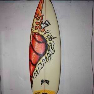 Lost Surfboard With Drew Brophy Inspired Design By Sean Spoto No 