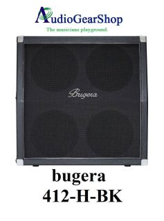 Bugera 412H BK Guitar Speaker Cabinet 200 Watts 4x12
