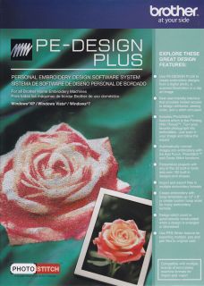 PE DESIGN PLUS Embroidery Editing Software By Brother ( PE Design Next 
