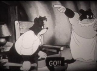 TERRY BEARS in TALL TIMBER TALES   8MM CARTOON FILM TERRYTOONS CLASSIC 