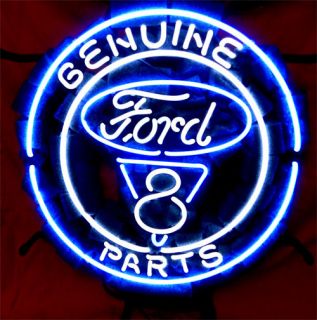 ford v8 american auto beer bar neon light sign me166