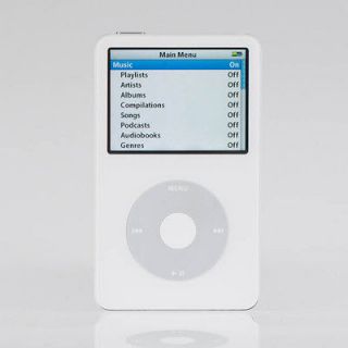 Apple iPod Classic 5th Generation 30GB   Fair Condition White  