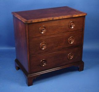 antique victorian mahogany chest of drawers dresser 