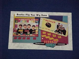 Classic Toys Trading Cards Beatles Flip Your Wig Game