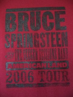 BRUCE SPRINGSTEEN AMERICANLAND 2006 TOUR CONCERT T SHIRT NEW sz L