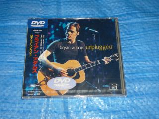Bryan Adams MTV Unplugged Promo DVD Japan OBI Pobm 1004 New