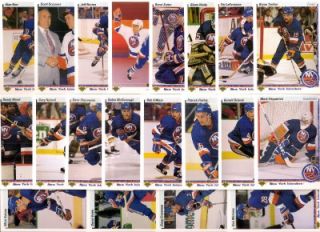 Diff New York Islanders Team Sets Trottier 90 98