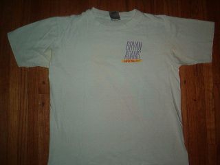Vintage Bryan Adams T Shirt Rock Concert Tour 80s 2