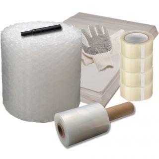 Moving Supplies Kit Includes Bubble Wrap Packing Paper Packing Tape 