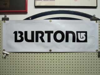 Burton Snowboard 2008 Uninc Corp Banner Black New