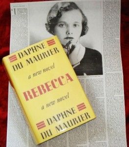 Daphne Du Maurier Rebecca First Edition 1938 with D J Bonus Newspaper 