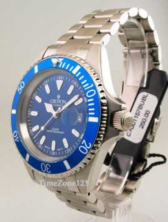 Croton Diver Date Steel Sport CA301157BUBL Mens Watch