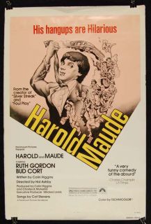 harold and maude 1979 ruth gordon bud cort condition re release very 
