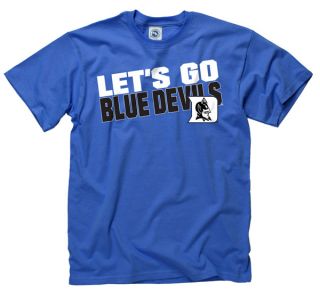 Duke Blue Devils Royal Youth Slogan T Shirt