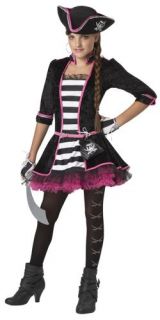 High Seas Pirate Pre Teen Tween Costume Buccaneer