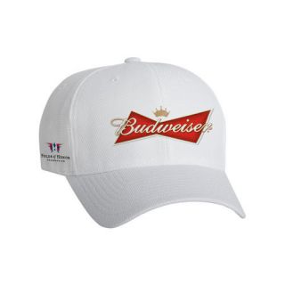 Budweiser Folds of Honor White Sport Mesh Hat Brand New  