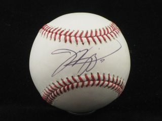 Mike Piazza Sweet Spot Signed OML Baseball Los Angeles Dodgers 