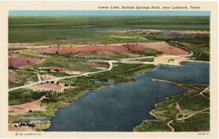 lower lake buffalo springs park lubbock tx 1938