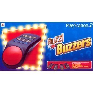 Playstation 2 * BOXED BUZZ BUZZERS 4 CONTROLLERS Game PS2 NEW PS3 